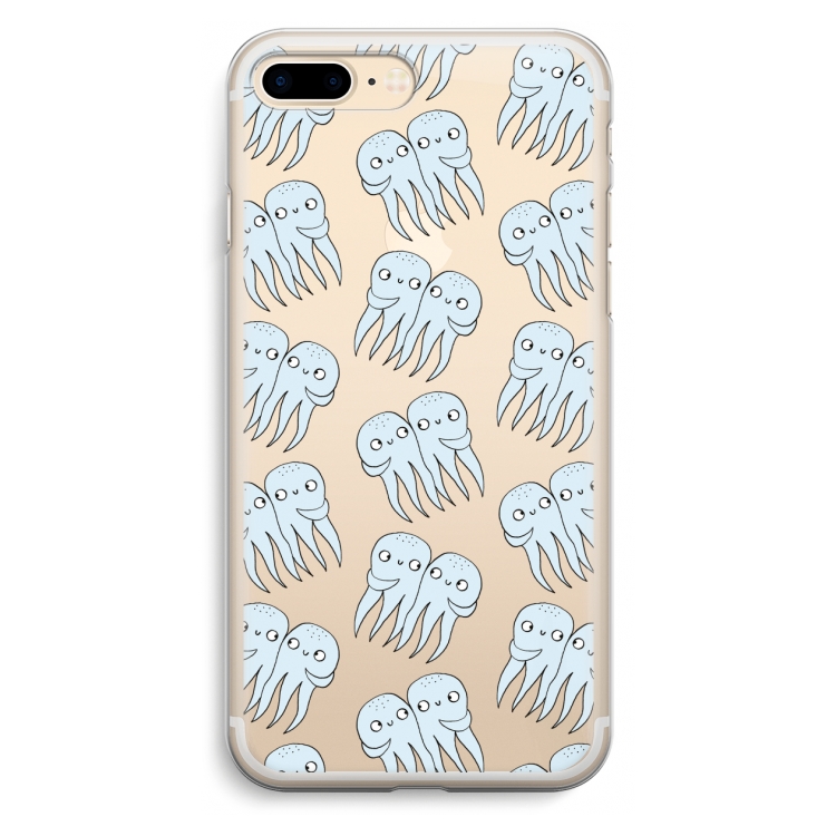 Octopussen: iPhone 7 Plus Transparant Hoesje