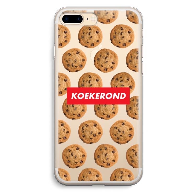 Koekerond: iPhone 7 Plus Transparant Hoesje
