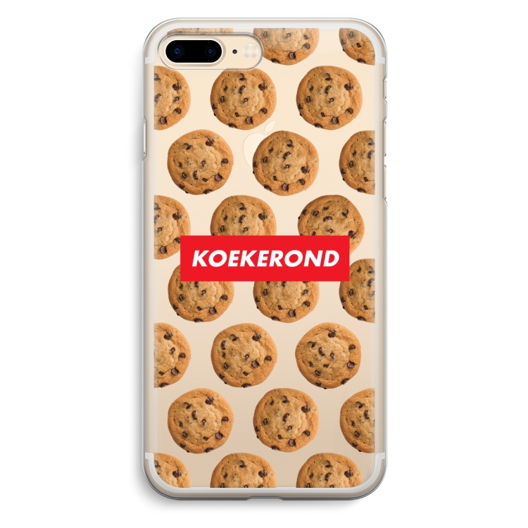 Koekerond: iPhone 7 Plus Transparant Hoesje