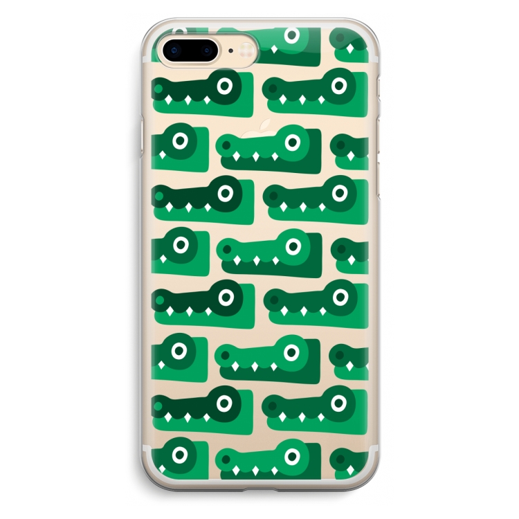 Crocs: iPhone 7 Plus Transparant Hoesje