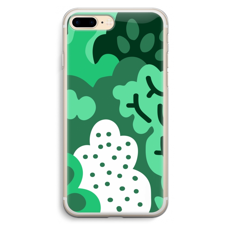 Bushes: iPhone 7 Plus Transparant Hoesje