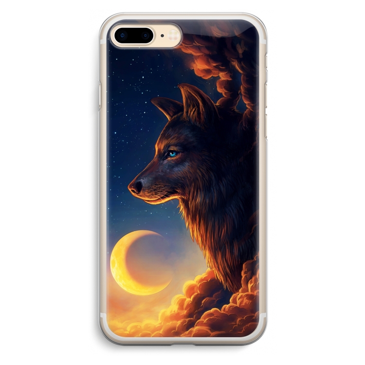 Night Guardian: iPhone 7 Plus Transparant Hoesje