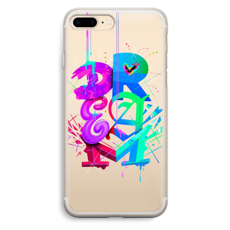 Dream: iPhone 7 Plus Transparant Hoesje
