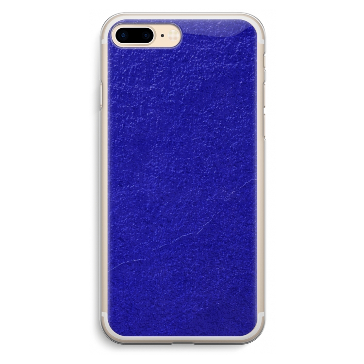 Majorelle Blue: iPhone 7 Plus Transparant Hoesje