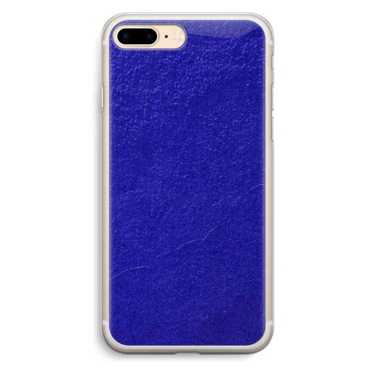 Majorelle Blue: iPhone 7 Plus Transparant Hoesje