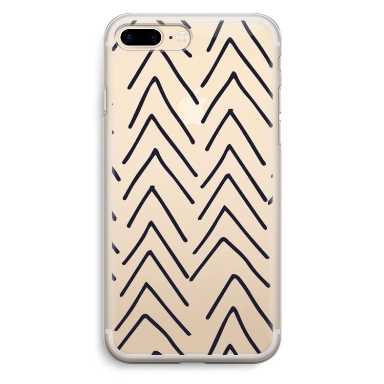 Marrakech Arrows: iPhone 7 Plus Transparant Hoesje