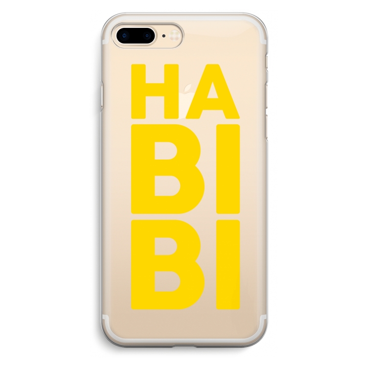 Habibi Majorelle : iPhone 7 Plus Transparant Hoesje