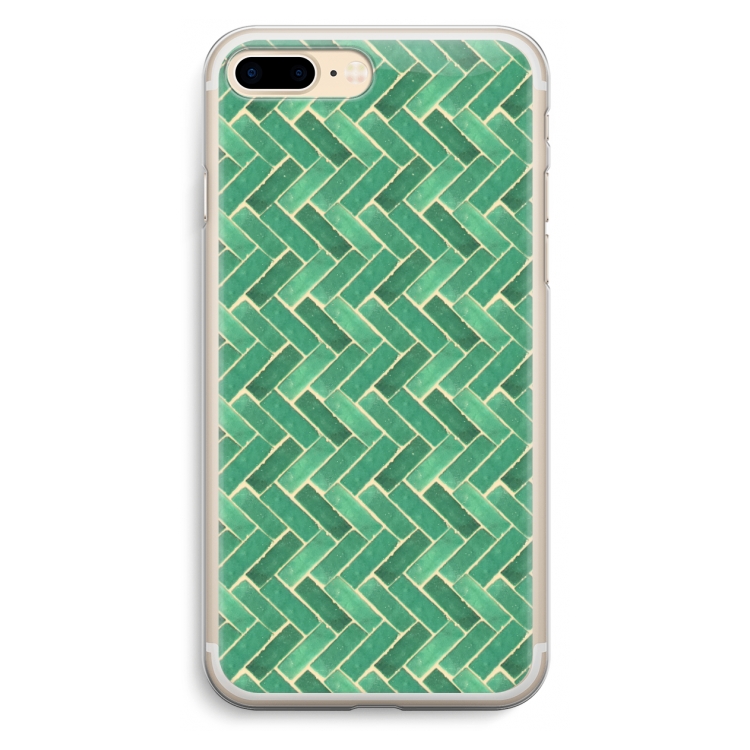 Moroccan tiles 2: iPhone 7 Plus Transparant Hoesje