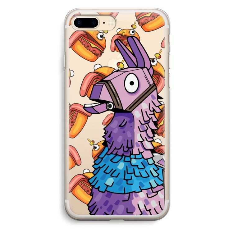 Loot Burger: iPhone 7 Plus Transparant Hoesje