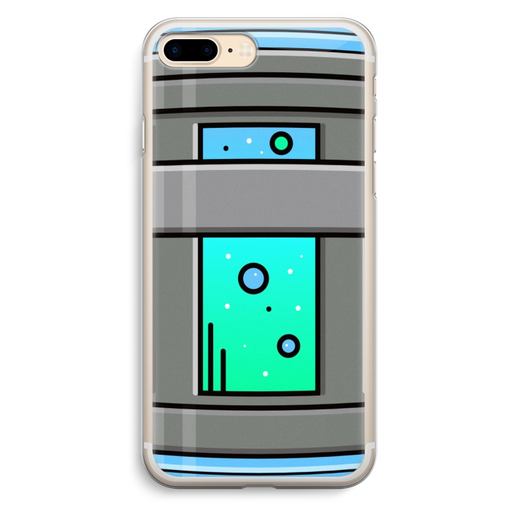 Chug Bottle: iPhone 7 Plus Transparant Hoesje