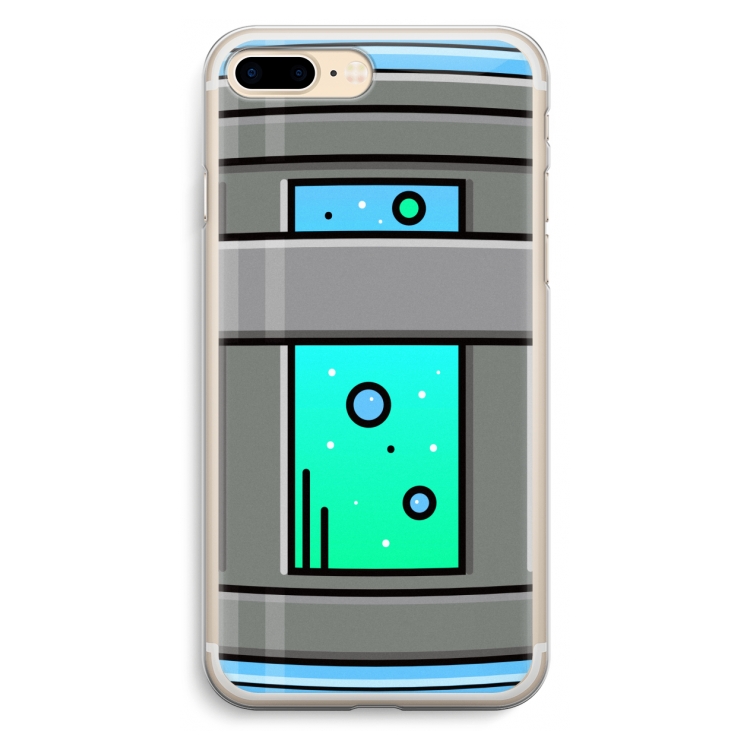 Chug Bottle: iPhone 7 Plus Transparant Hoesje