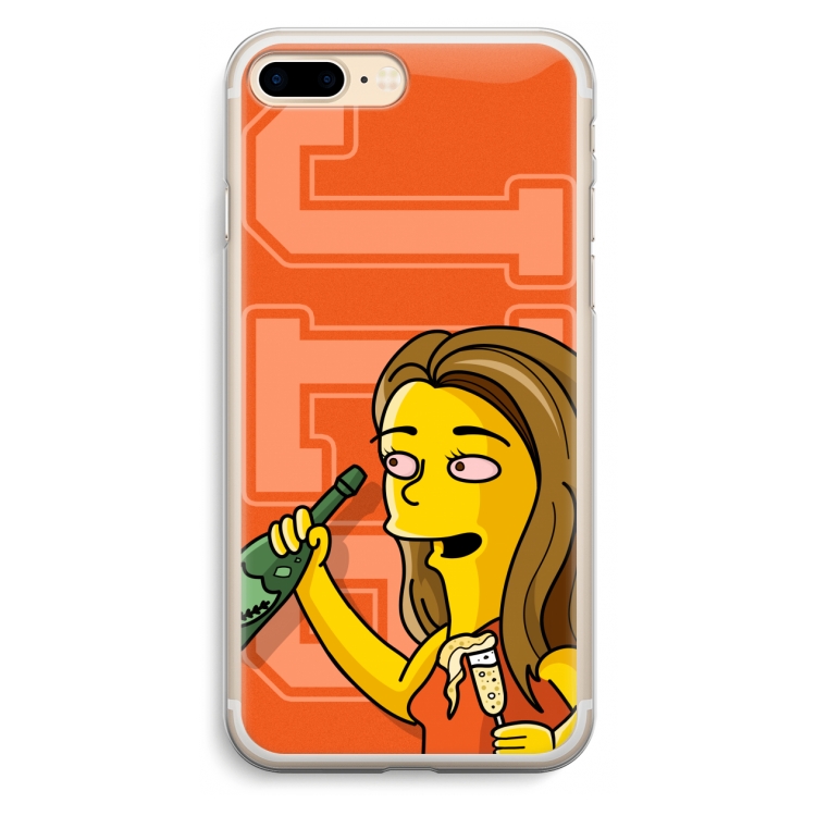Jamie Lee Simpson: iPhone 7 Plus Transparant Hoesje