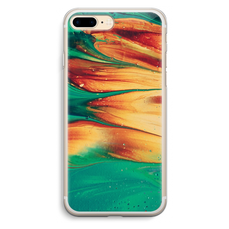 Green Inferno: iPhone 7 Plus Transparant Hoesje