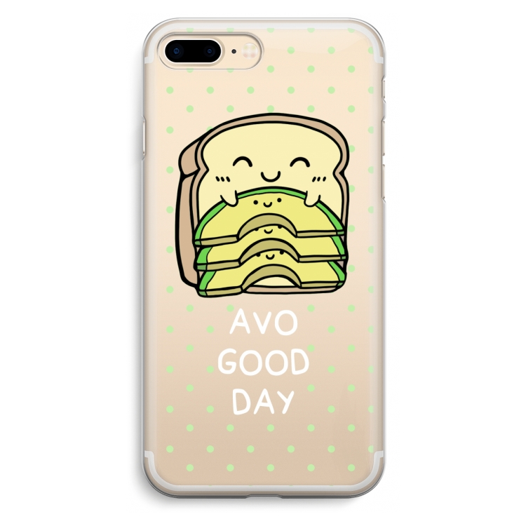 Avo Good Day: iPhone 7 Plus Transparant Hoesje