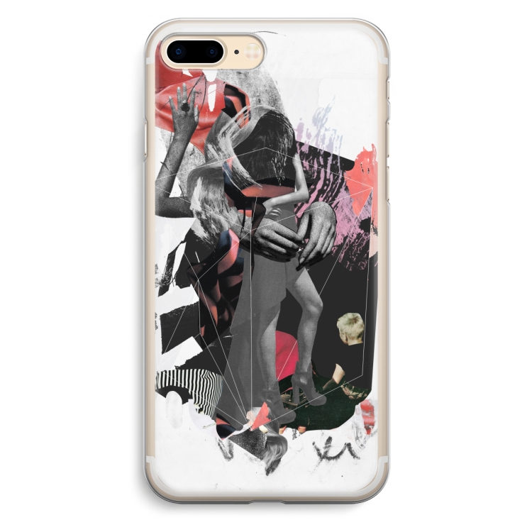 Dissimulation du réel: iPhone 7 Plus Transparant Hoesje
