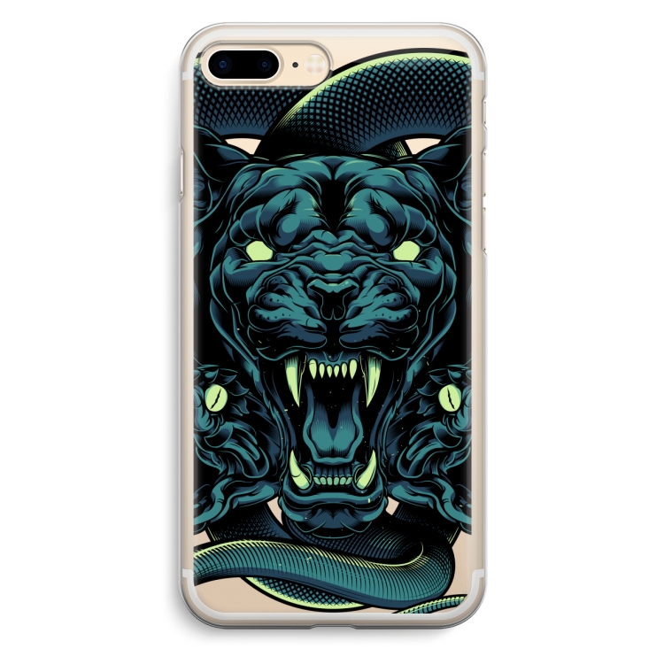 Cougar and Vipers: iPhone 7 Plus Transparant Hoesje