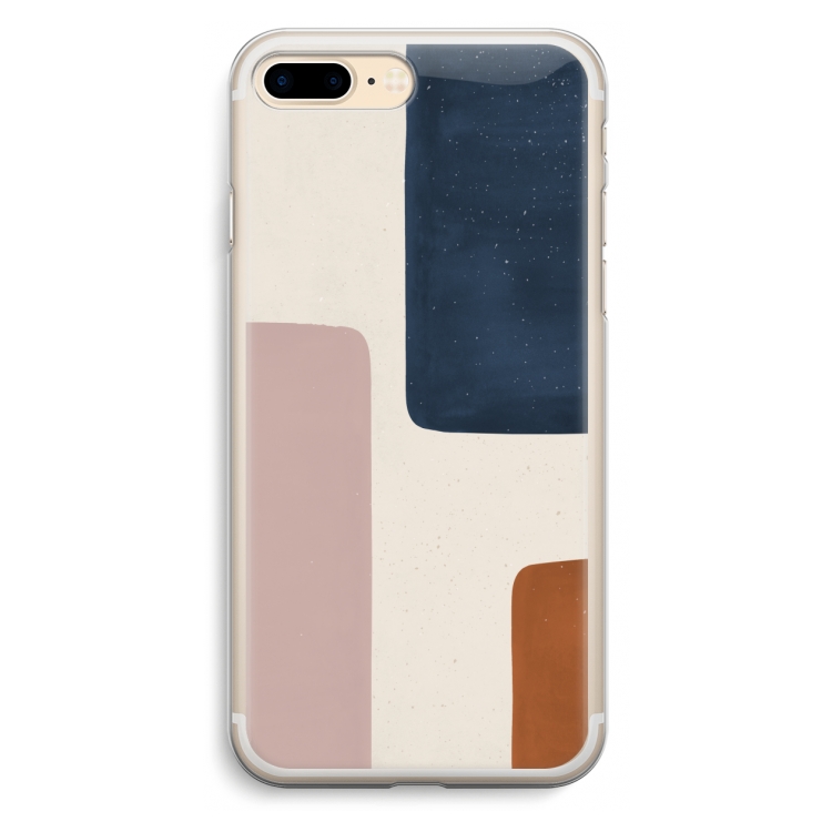 Geo #5: iPhone 7 Plus Transparant Hoesje