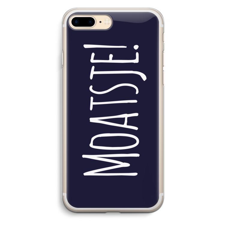 Moatsje!: iPhone 7 Plus Transparant Hoesje