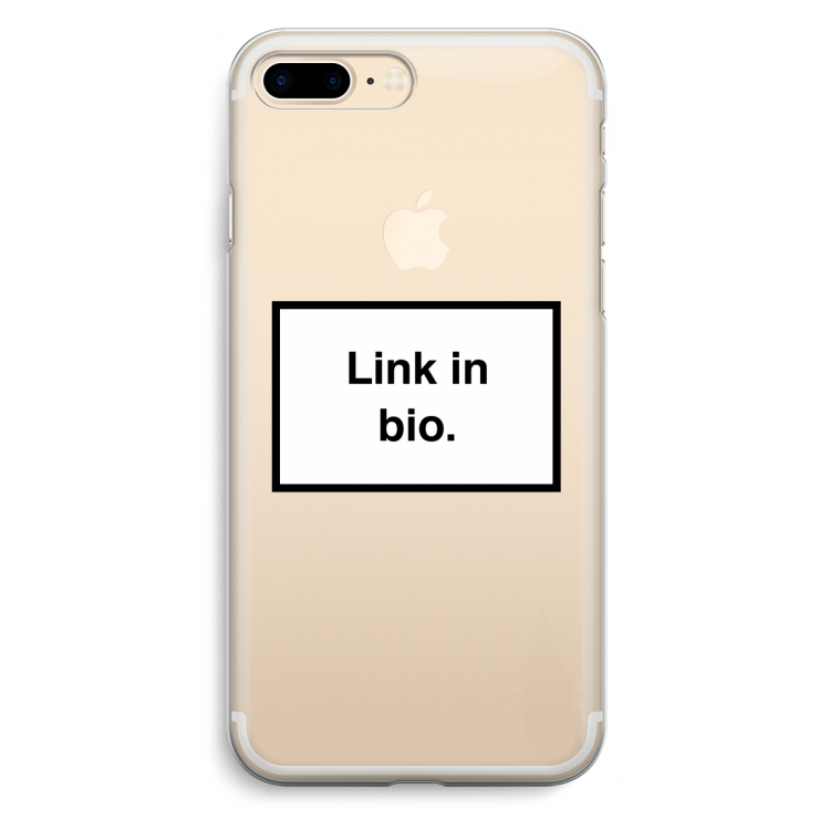 Link in bio: iPhone 7 Plus Transparant Hoesje