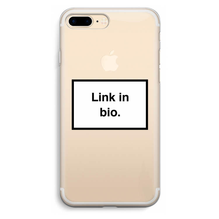 Link in bio: iPhone 7 Plus Transparant Hoesje