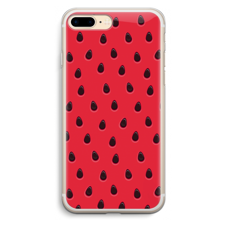 Watermelon: iPhone 7 Plus Transparant Hoesje
