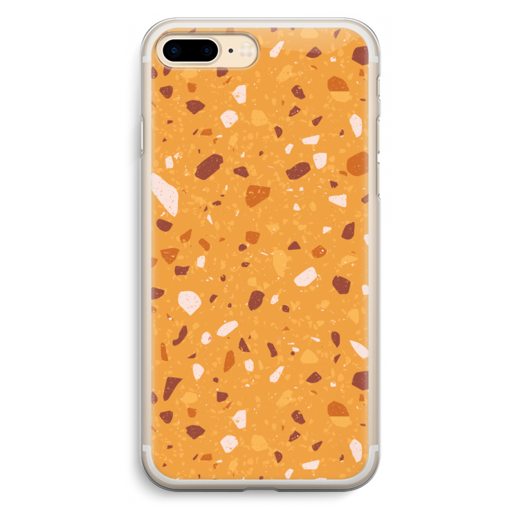 Terrazzo N°24: iPhone 7 Plus Transparant Hoesje