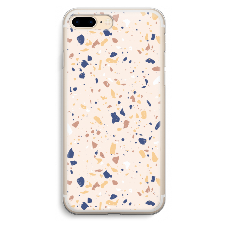Terrazzo N°23: iPhone 7 Plus Transparant Hoesje