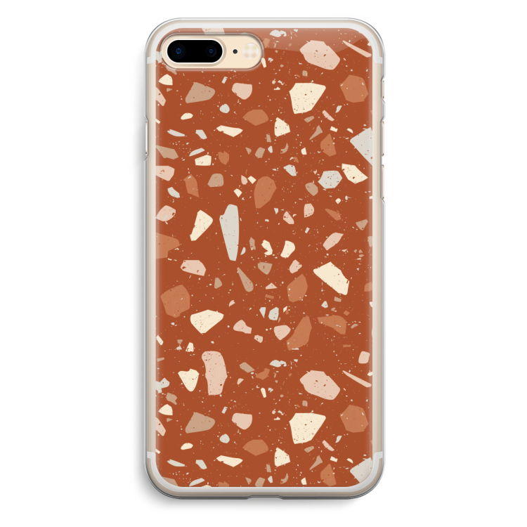 Terrazzo N°22: iPhone 7 Plus Transparant Hoesje