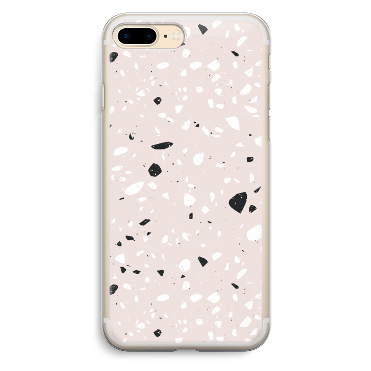 Terrazzo N°20: iPhone 7 Plus Transparant Hoesje