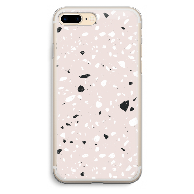 Terrazzo N°20: iPhone 7 Plus Transparant Hoesje