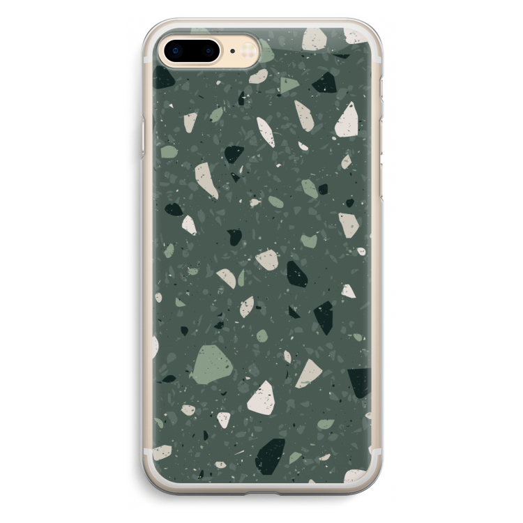 Terrazzo N°19: iPhone 7 Plus Transparant Hoesje