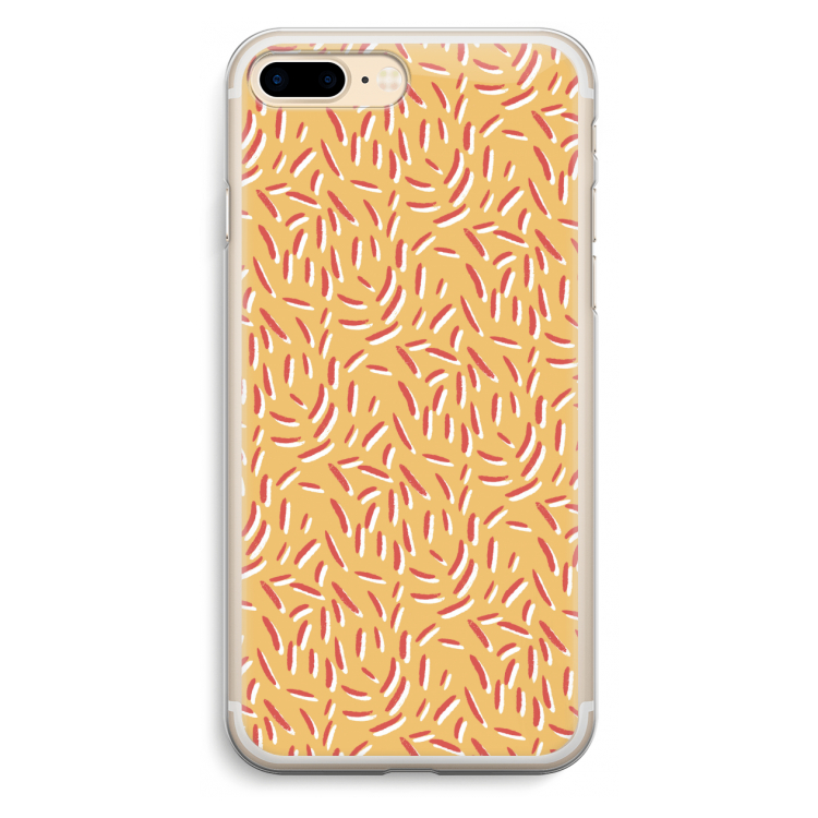 Camouflage: iPhone 7 Plus Transparant Hoesje