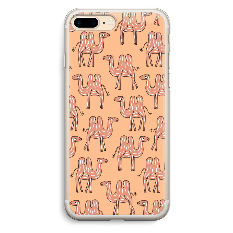 Kameel: iPhone 7 Plus Transparant Hoesje