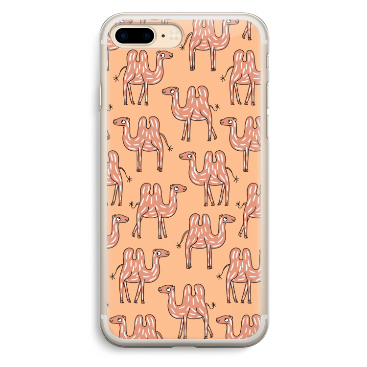 Kameel: iPhone 7 Plus Transparant Hoesje