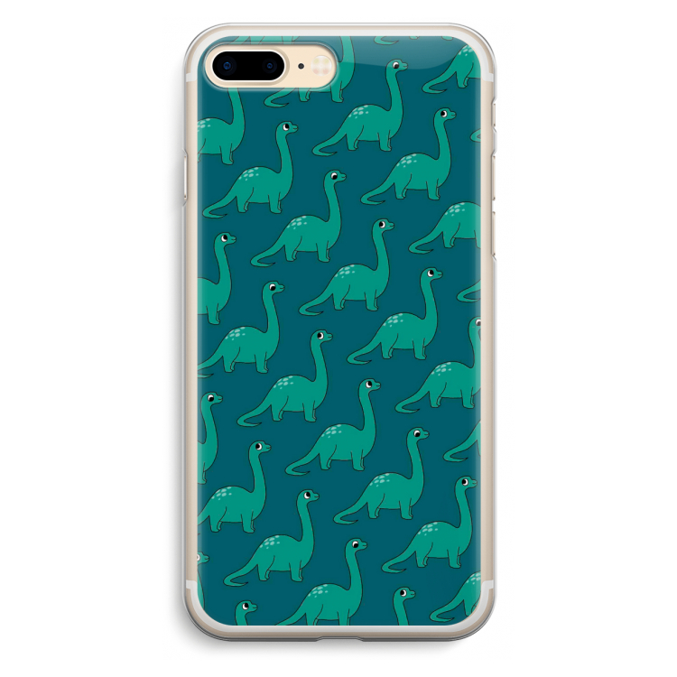 Diplodocus: iPhone 7 Plus Transparant Hoesje
