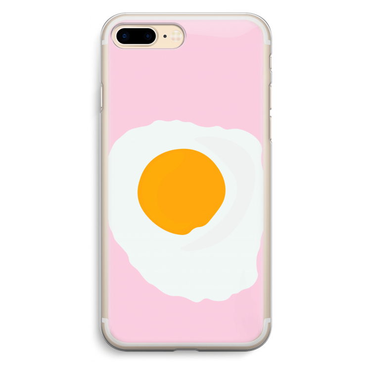 Sunny side up: iPhone 7 Plus Transparant Hoesje