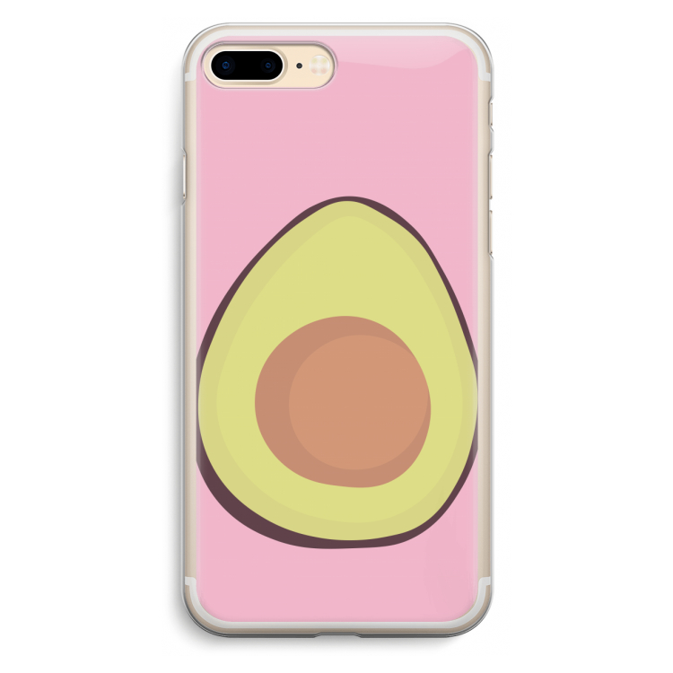 Avocado: iPhone 7 Plus Transparant Hoesje
