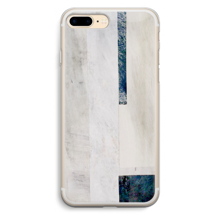 Meet you there: iPhone 7 Plus Transparant Hoesje