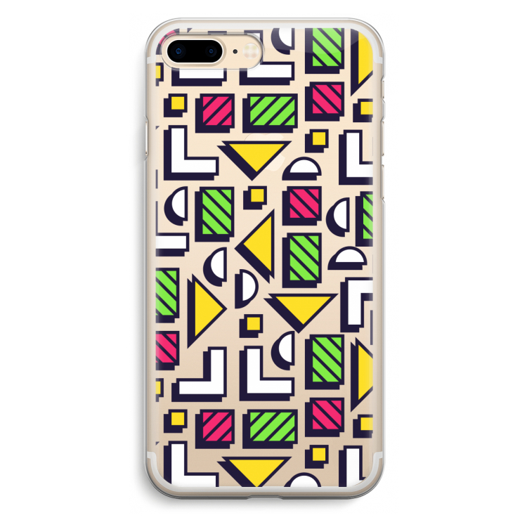 8-bit N°4: iPhone 7 Plus Transparant Hoesje