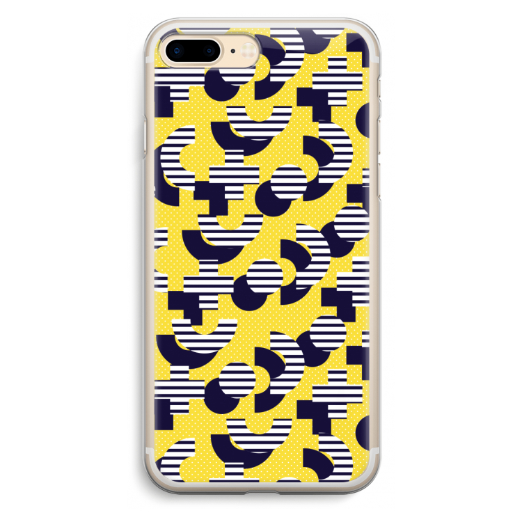 8-bit N°3: iPhone 7 Plus Transparant Hoesje
