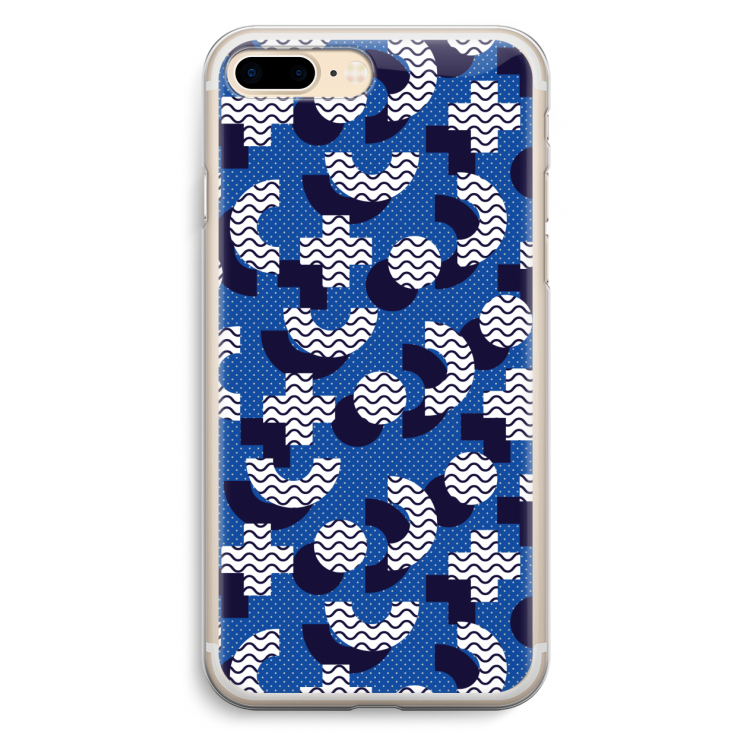 8-bit N°5: iPhone 7 Plus Transparant Hoesje