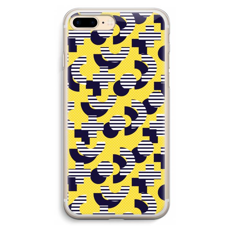 8-bit N°3: iPhone 7 Plus Transparant Hoesje