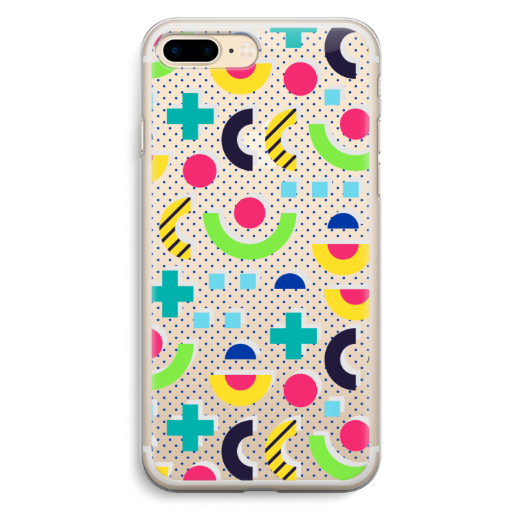 8-bit N°1: iPhone 7 Plus Transparant Hoesje