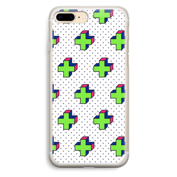 8-bit N°10: iPhone 7 Plus Transparant Hoesje