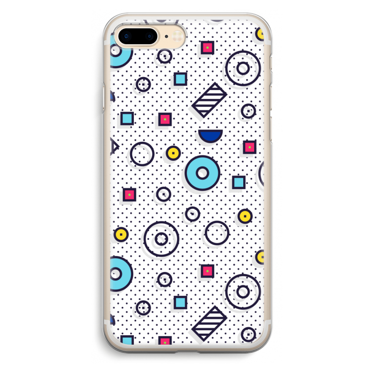8-bit N°9: iPhone 7 Plus Transparant Hoesje