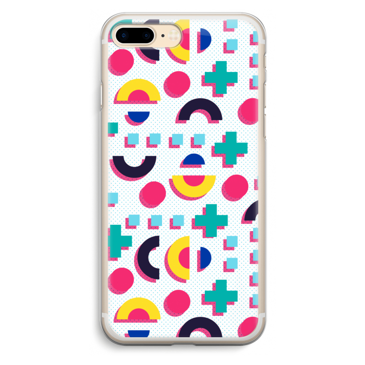 8-bit N°2: iPhone 7 Plus Transparant Hoesje