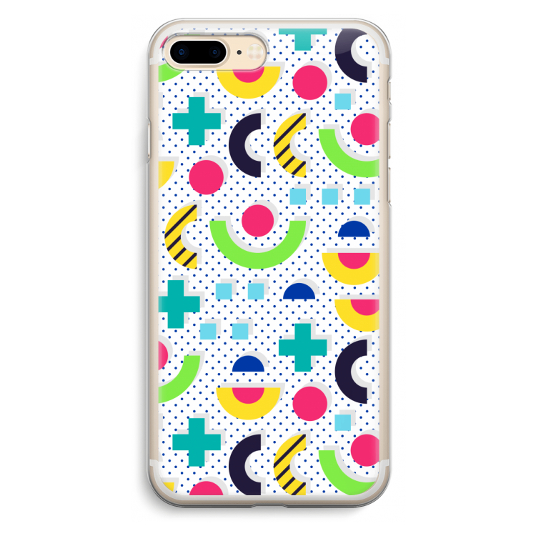 8-bit N°1: iPhone 7 Plus Transparant Hoesje
