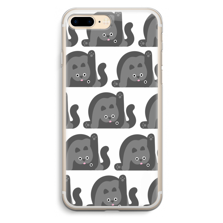 Cats: iPhone 7 Plus Transparant Hoesje