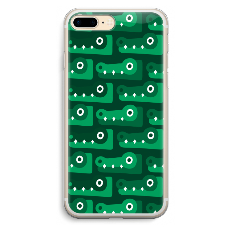 Crocs: iPhone 7 Plus Transparant Hoesje