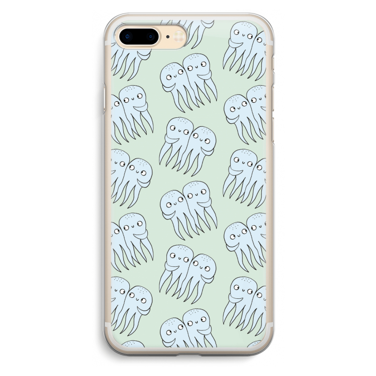 Octopussen: iPhone 7 Plus Transparant Hoesje